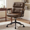 High‑Back Ergonomic Leather Office Chair