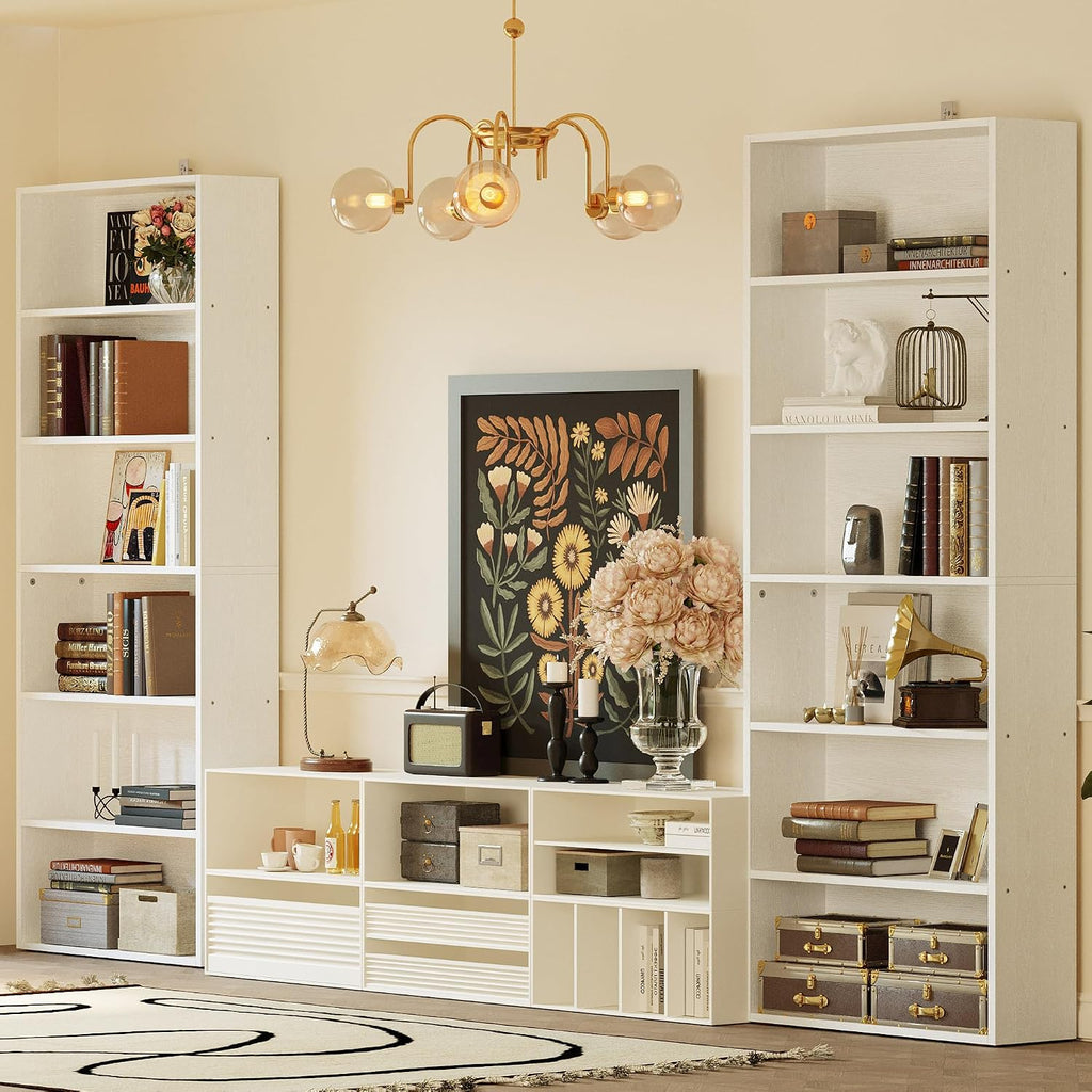 6‑Tier Tall Display Storage Bookcase