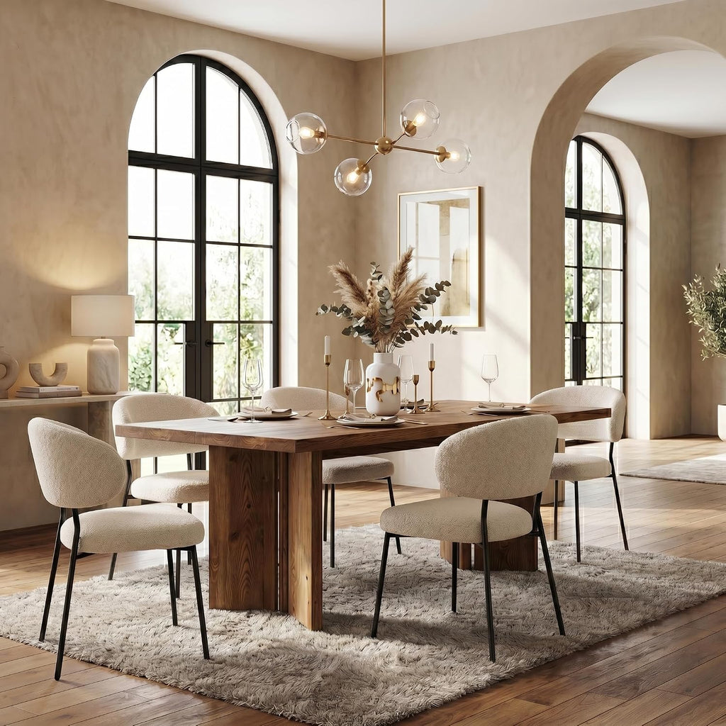 Farmhouse Solid Wood Dining Table