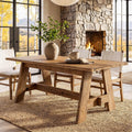 Rustic Farmhouse Solid Wood Dining Table